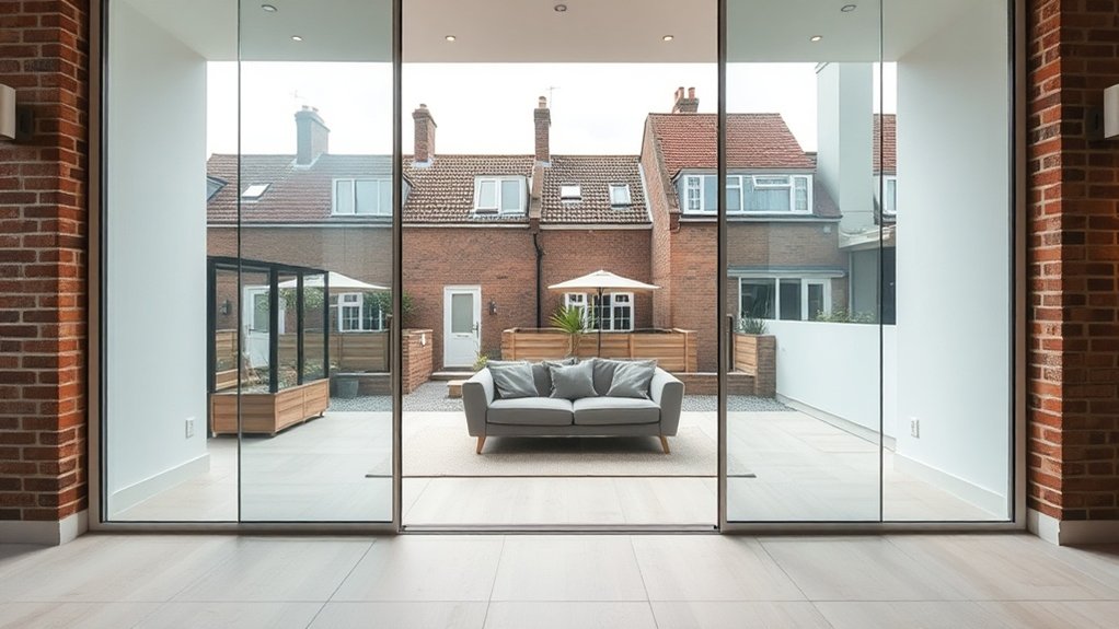 Frameless Glass Doors Isleworth