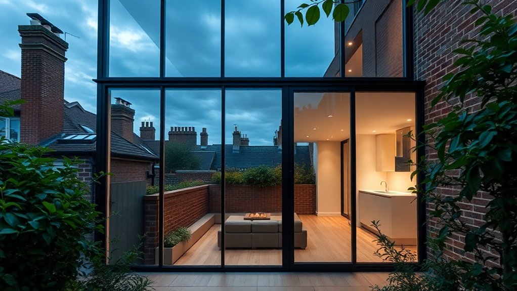 Glass Extension Walls Isleworth